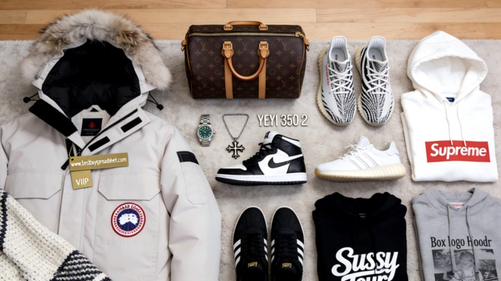 Was ist ein Rep Spreadsheet — Canada Goose, LV Bag, Jordan 1, Yeezy 350, Supreme — Community Haul Foto